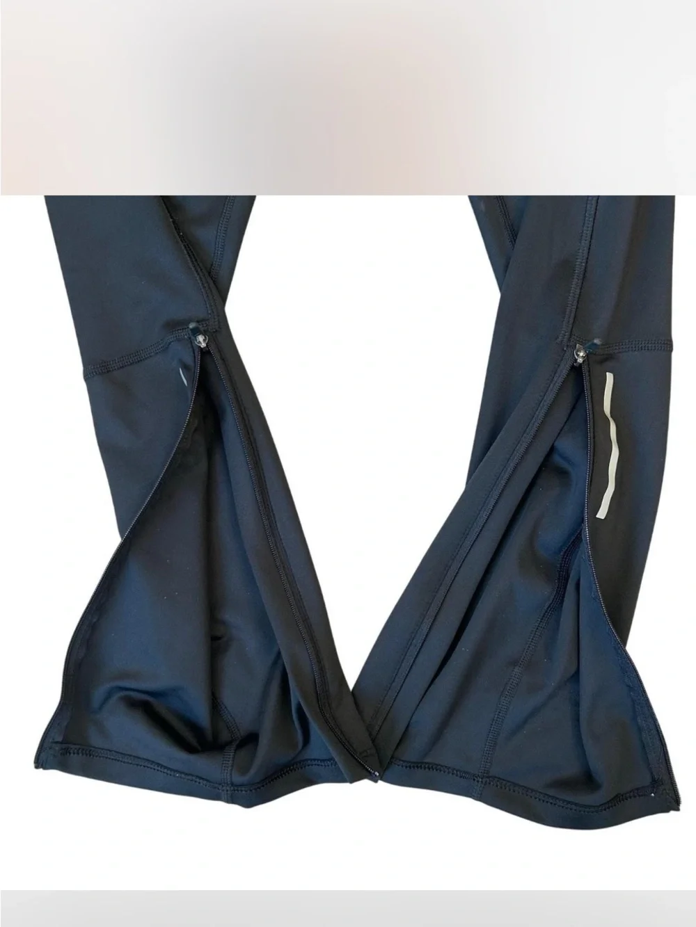 Mens Nike Black and Gray Women's High-Waist Athletic Leggings